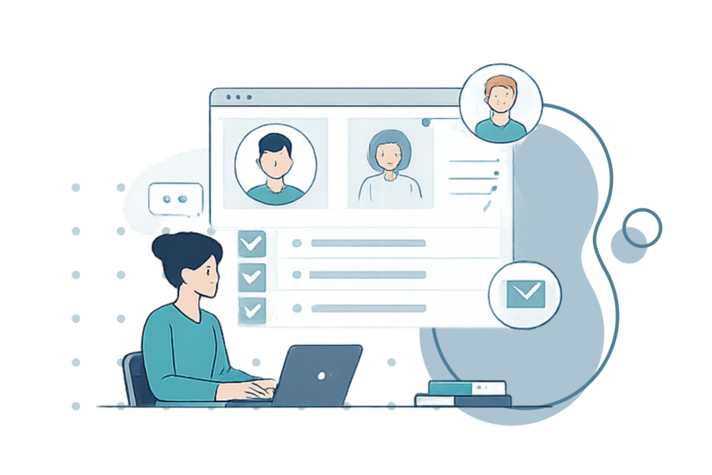Gestión de socios y atención administrativa para sociedades científicas y asociaciones.